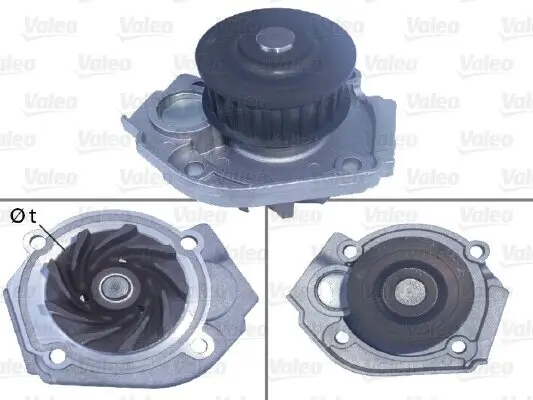 Wasserpumpe, Motorkühlung VALEO 506967 Bild Wasserpumpe, Motorkühlung VALEO 506967
