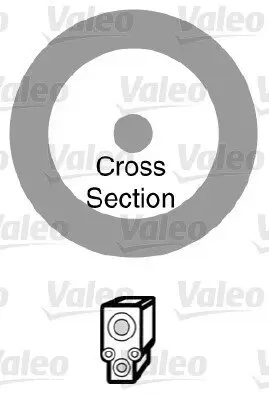 Dichtung, Kühlmittelrohrleitung VALEO 509178 Bild Dichtung, Kühlmittelrohrleitung VALEO 509178