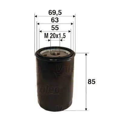 Ölfilter VALEO 586021