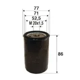 Ölfilter VALEO 586027
