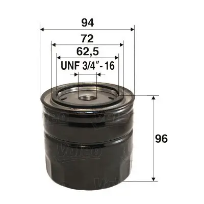 Ölfilter VALEO 586047