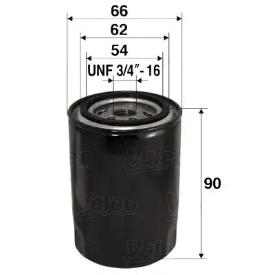 Ölfilter VALEO 586049 Bild Ölfilter VALEO 586049