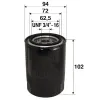 &Ouml;lfilter VALEO 586066
