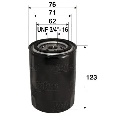 Ölfilter VALEO 586070 Bild Ölfilter VALEO 586070