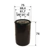 &Ouml;lfilter VALEO 586077
