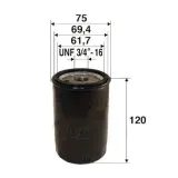 Ölfilter VALEO 586081