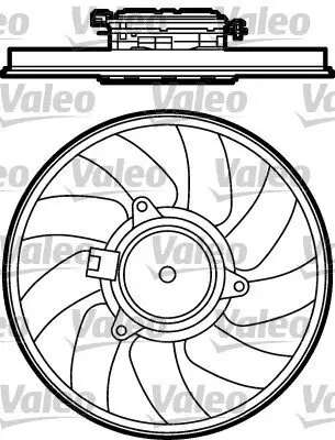 Lüfter, Motorkühlung VALEO 696030 Bild Lüfter, Motorkühlung VALEO 696030