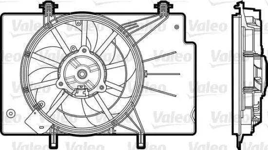 Lüfter, Motorkühlung VALEO 696344 Bild Lüfter, Motorkühlung VALEO 696344