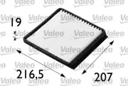 Filter, Innenraumluft VALEO 698146