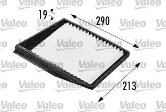 Filter, Innenraumluft VALEO 698176 Bild Filter, Innenraumluft VALEO 698176