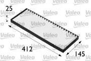 Filter, Innenraumluft VALEO 698202