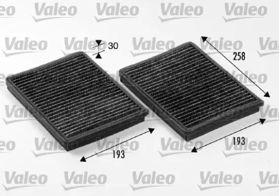 Filter, Innenraumluft VALEO 698246 Bild Filter, Innenraumluft VALEO 698246