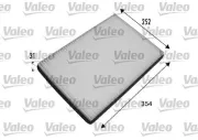 Filter, Innenraumluft VALEO 698475