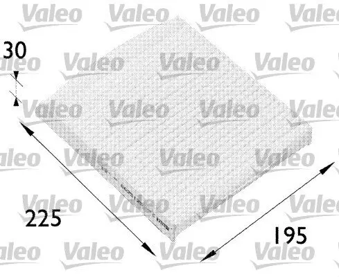 Filter, Innenraumluft VALEO 698512