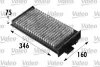 Filter, Innenraumluft VALEO 698541 Bild Filter, Innenraumluft VALEO 698541