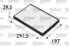 Filter, Innenraumluft VALEO 698662 Bild Filter, Innenraumluft VALEO 698662