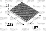 Filter, Innenraumluft VALEO 698692