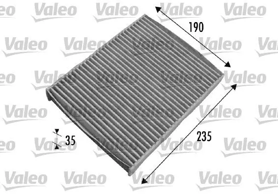 Filter, Innenraumluft VALEO 698693