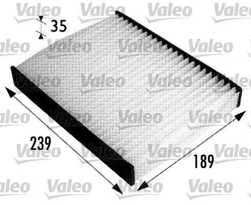 Filter, Innenraumluft VALEO 698694