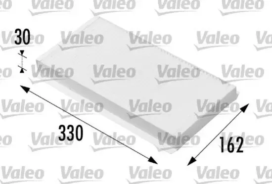 Filter, Innenraumluft VALEO 698711 Bild Filter, Innenraumluft VALEO 698711