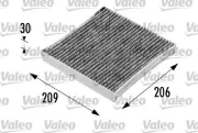 Filter, Innenraumluft VALEO 698715