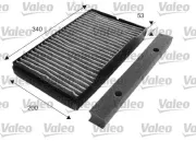 Filter, Innenraumluft VALEO 698723