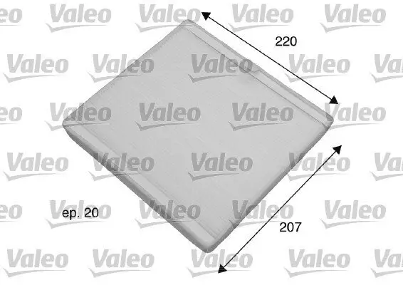 Filter, Innenraumluft VALEO 698769