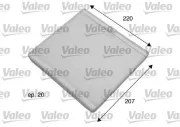 Filter, Innenraumluft VALEO 698769