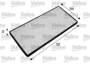 Filter, Innenraumluft VALEO 698775