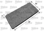 Filter, Innenraumluft VALEO 698776
