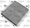 Filter, Innenraumluft VALEO 698778 Bild Filter, Innenraumluft VALEO 698778