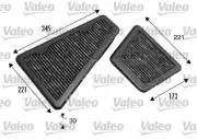 Filter, Innenraumluft VALEO 698793