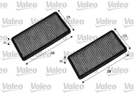 Filter, Innenraumluft VALEO 698857