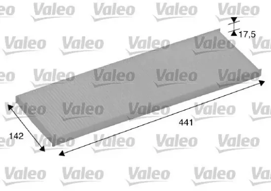 Filter, Innenraumluft VALEO 698858 Bild Filter, Innenraumluft VALEO 698858