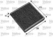 Filter, Innenraumluft VALEO 698862