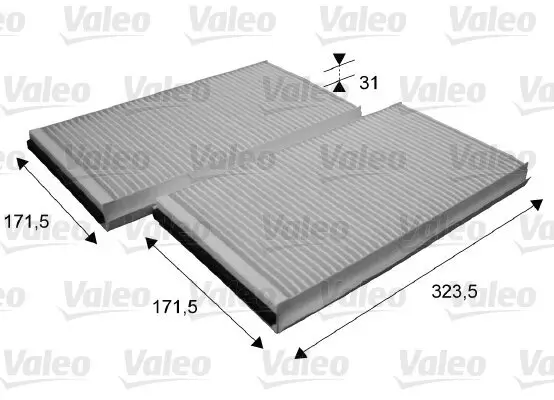 Filter, Innenraumluft VALEO 698863