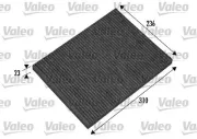 Filter, Innenraumluft VALEO 698865