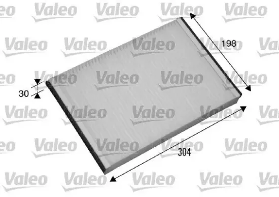 Filter, Innenraumluft VALEO 698874 Bild Filter, Innenraumluft VALEO 698874