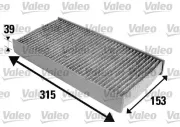 Filter, Innenraumluft VALEO 698884