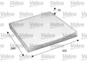 Filter, Innenraumluft VALEO 698885