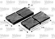 Filter, Innenraumluft VALEO 698890