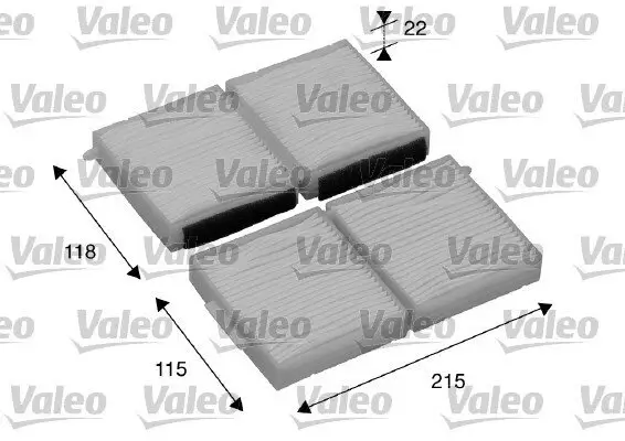 Filter, Innenraumluft VALEO 698891