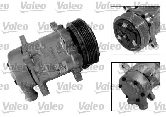 Kompressor, Klimaanlage 12 V VALEO 699190