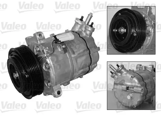 Kompressor, Klimaanlage 12 V VALEO 699855