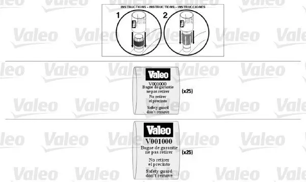 Dichtung, Kühlmittelrohrleitung VALEO 699938