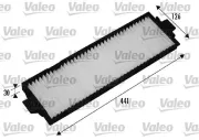 Filter, Innenraumluft VALEO 715514