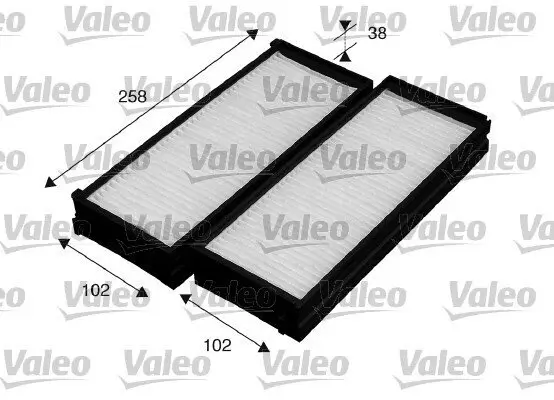 Filter, Innenraumluft VALEO 715529