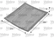 Filter, Innenraumluft VALEO 715542