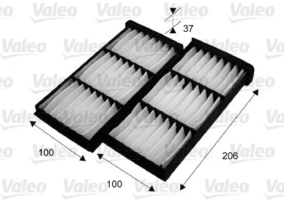 Filter, Innenraumluft VALEO 715545