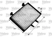 Filter, Innenraumluft VALEO 715547